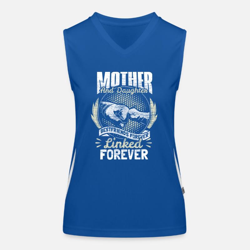 Mutter und Tochter Muttertag Liebe Funktionelles Kontrast-Tank Top für Frauen