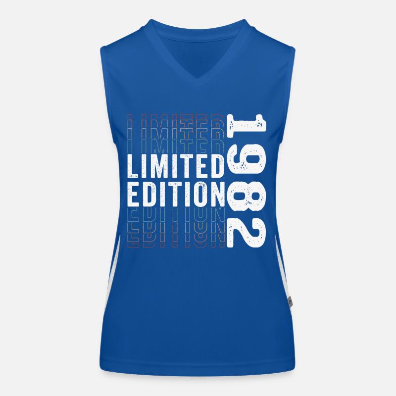 Limitierte Auflage 1982 - Toller 41. Geburtstag Funktionelles Kontrast-Tank Top für Frauen