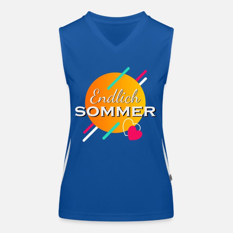 Summer at last Women's Functional Contrast Tank Top