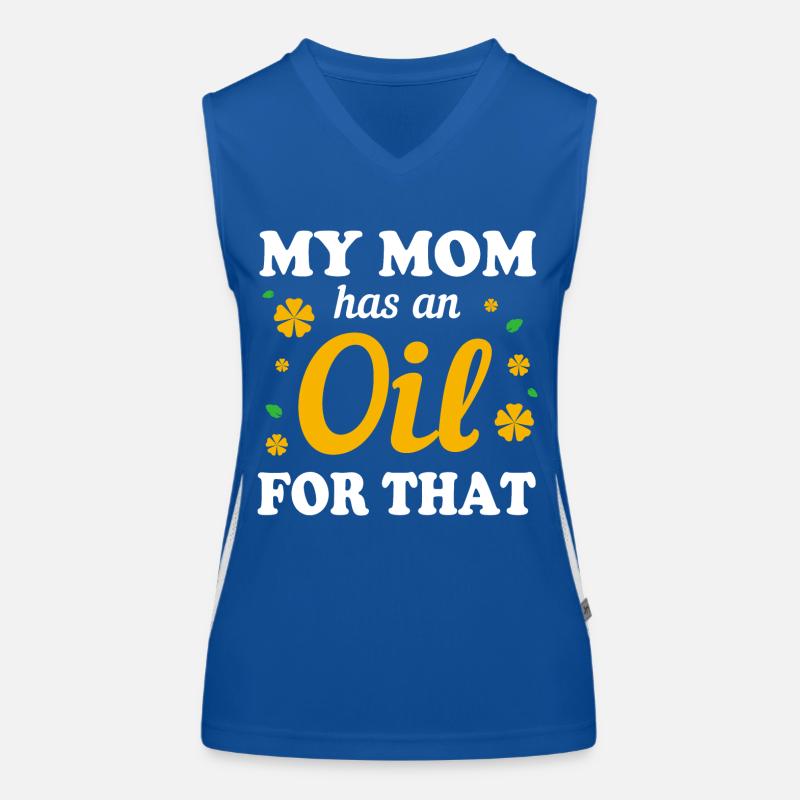 Ätherisches Öl Funktionelles Kontrast-Tank Top für Frauen