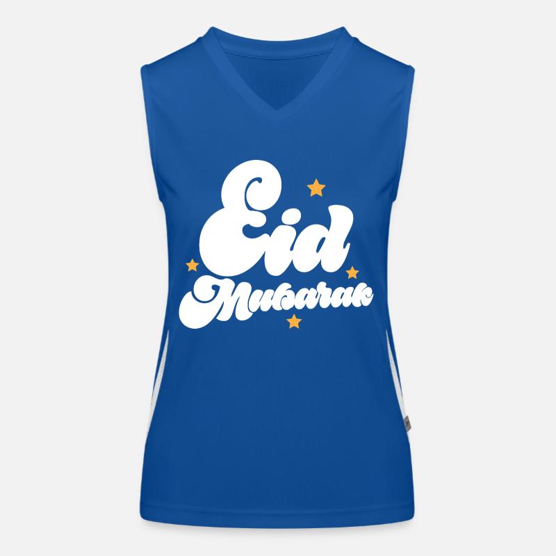 Eid Mubarak Funktionelles Kontrast-Tank Top für Frauen