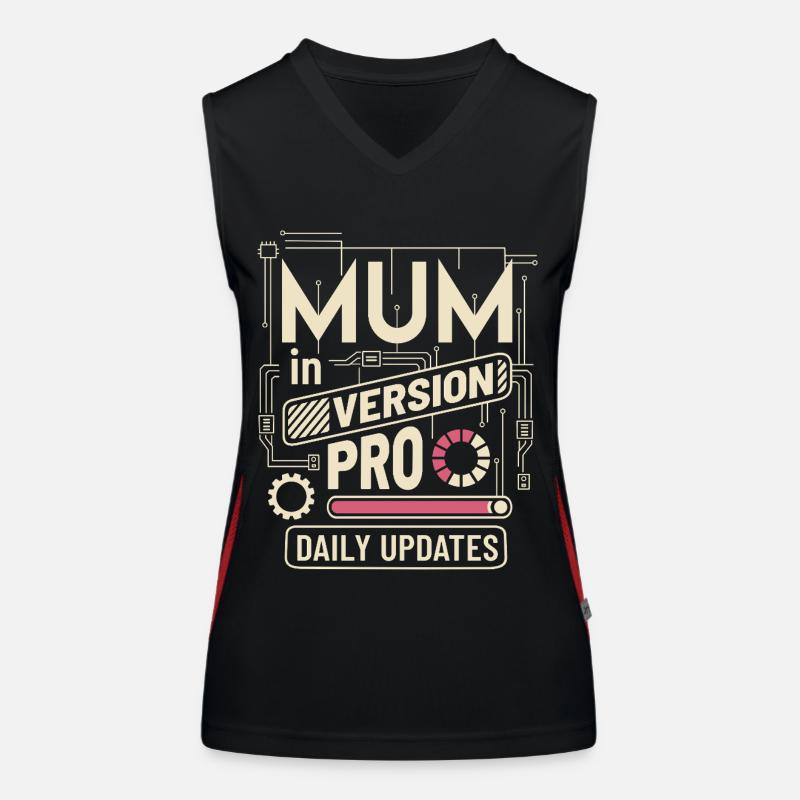 MAMAN VERSION PRO Débardeur respirant contrasté Femme