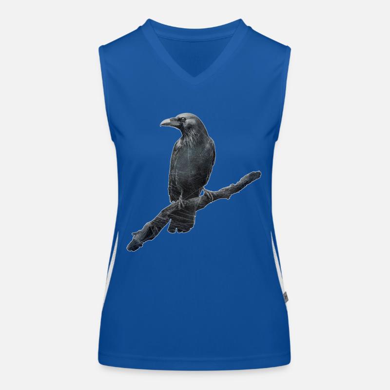 Corbeau Débardeur respirant contrasté Femme
