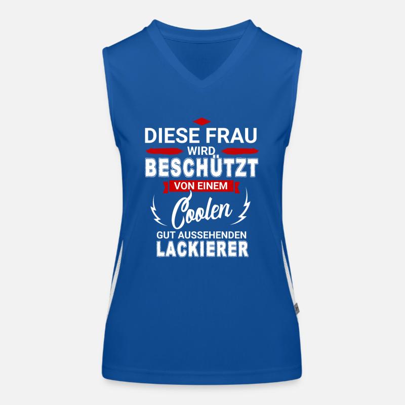 LACKIERER Funktionelles Kontrast-Tank Top für Frauen
