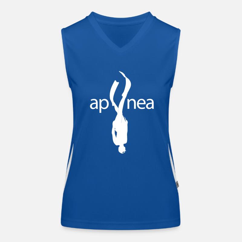 Apnoe Tauchen Funktionelles Kontrast-Tank Top für Frauen
