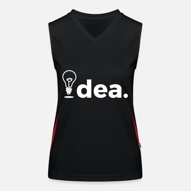 Technik Funktionelles Kontrast-Tank Top für Frauen
