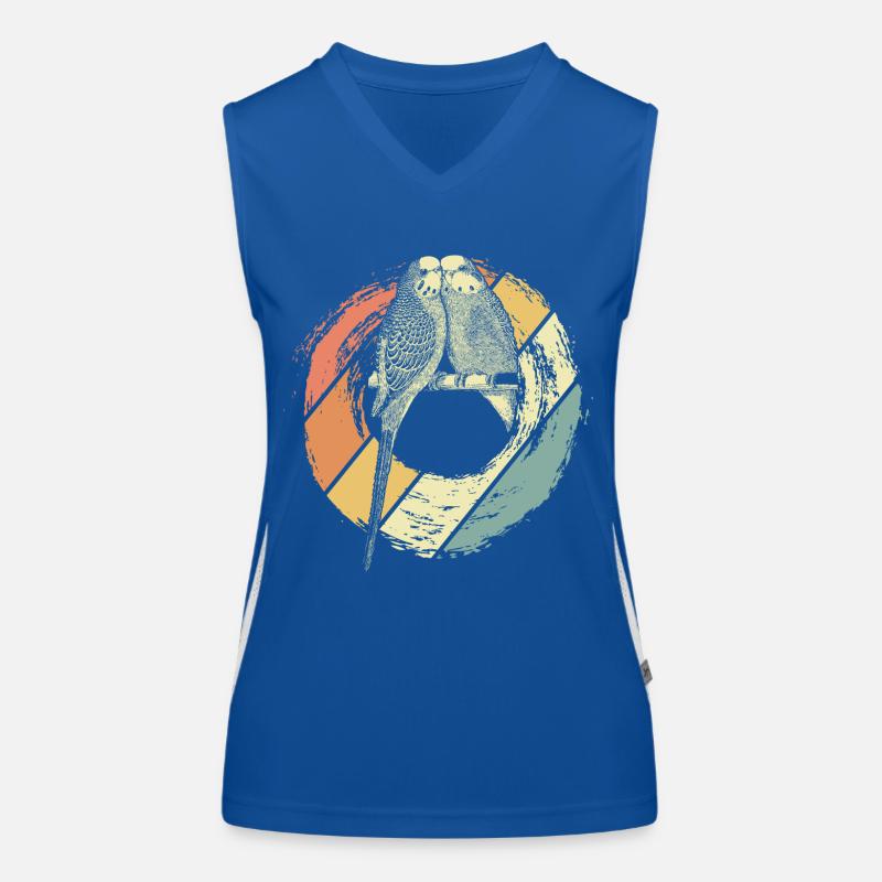 Perruque Débardeur respirant contrasté Femme