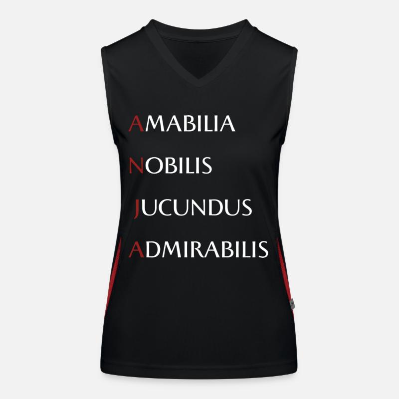 Anja Funktionelles Kontrast-Tank Top für Frauen