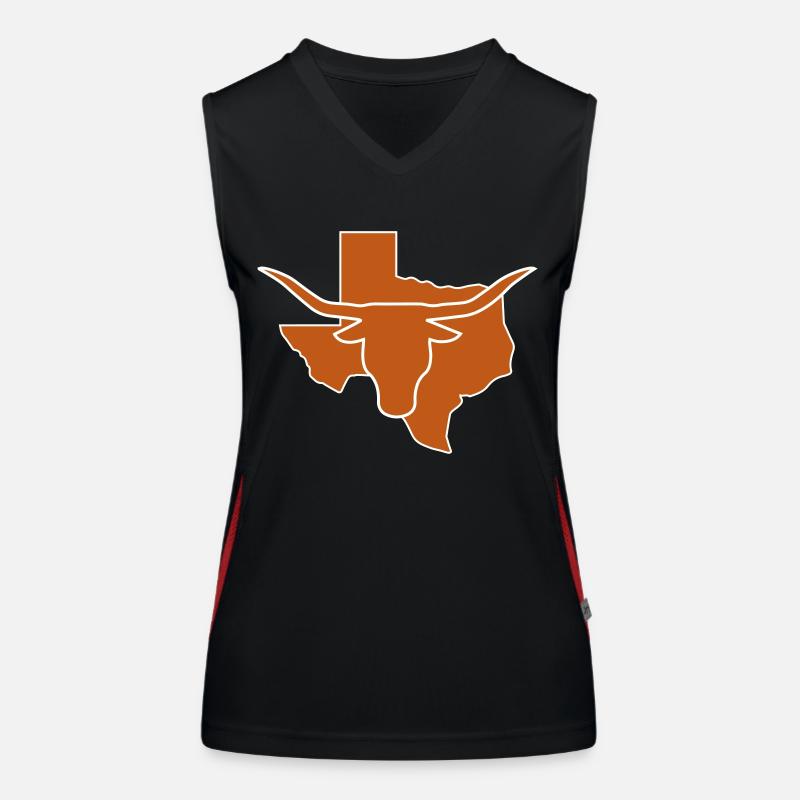 Texas Débardeur respirant contrasté Femme