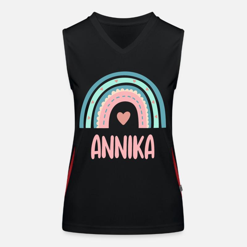 Annika Nom Rainbow Baby Débardeur respirant contrasté Femme