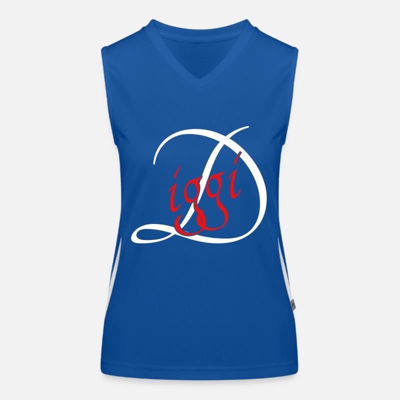 Diggi diggi Funktionelles Kontrast-Tank Top für Frauen