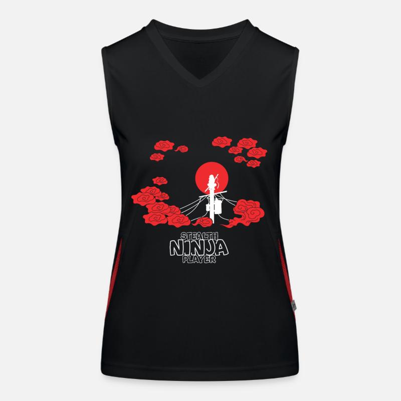 Stealth Ninja Gamblers Women's Functional Contrast Tank Top