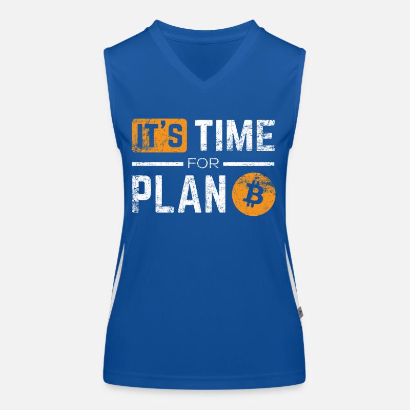 It's Time For Plan B Débardeur respirant contrasté Femme