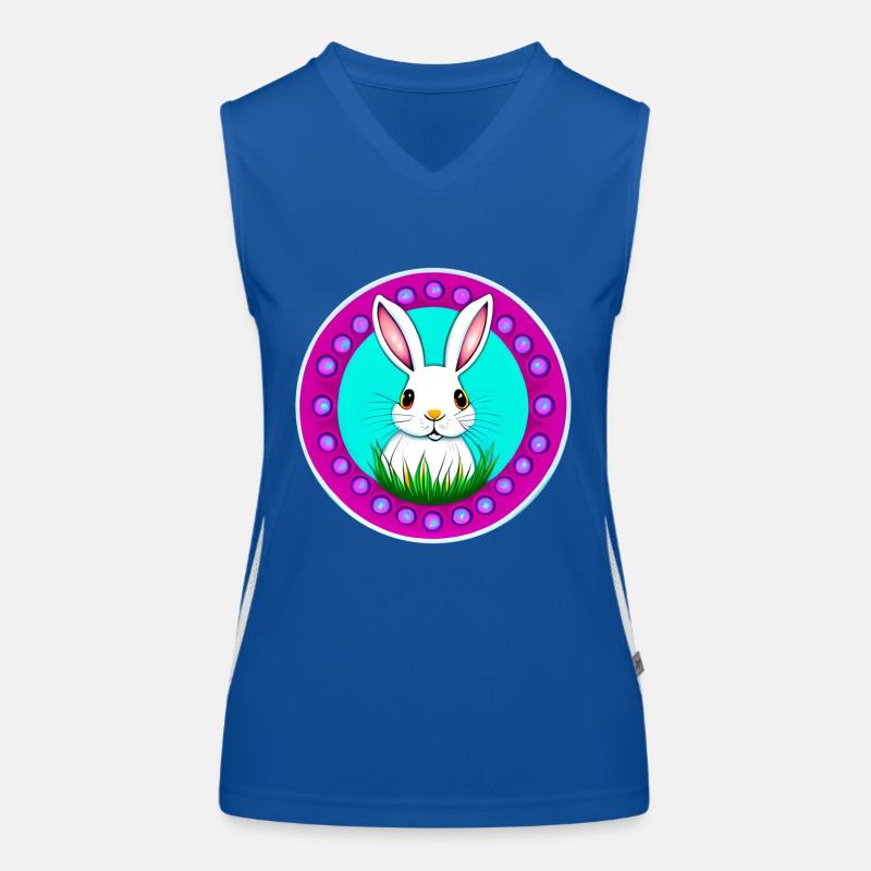 for Easter Women's Functional Contrast Tank Top