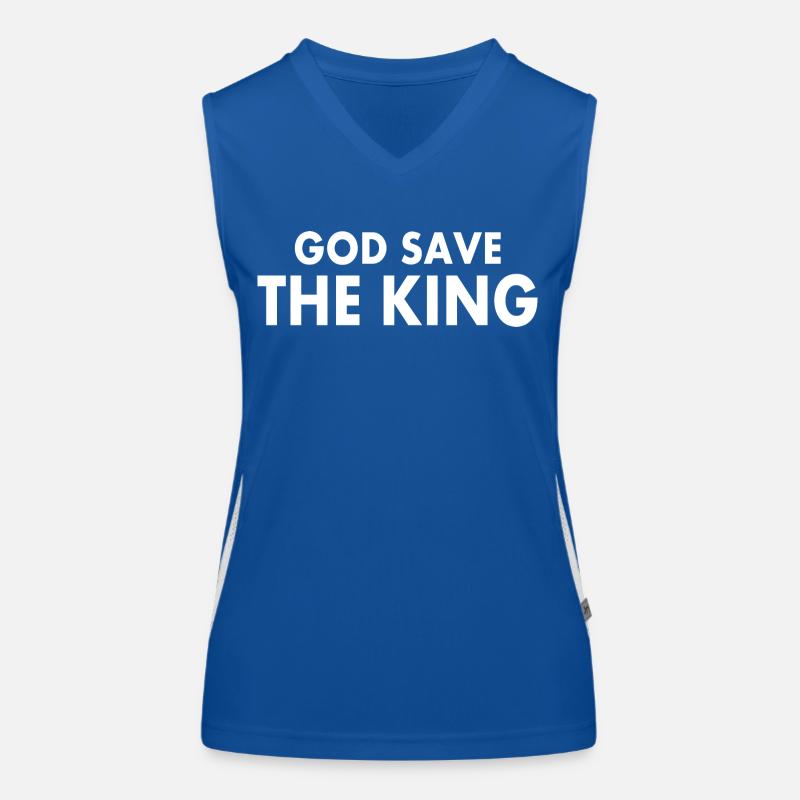 god save the king Débardeur respirant contrasté Femme