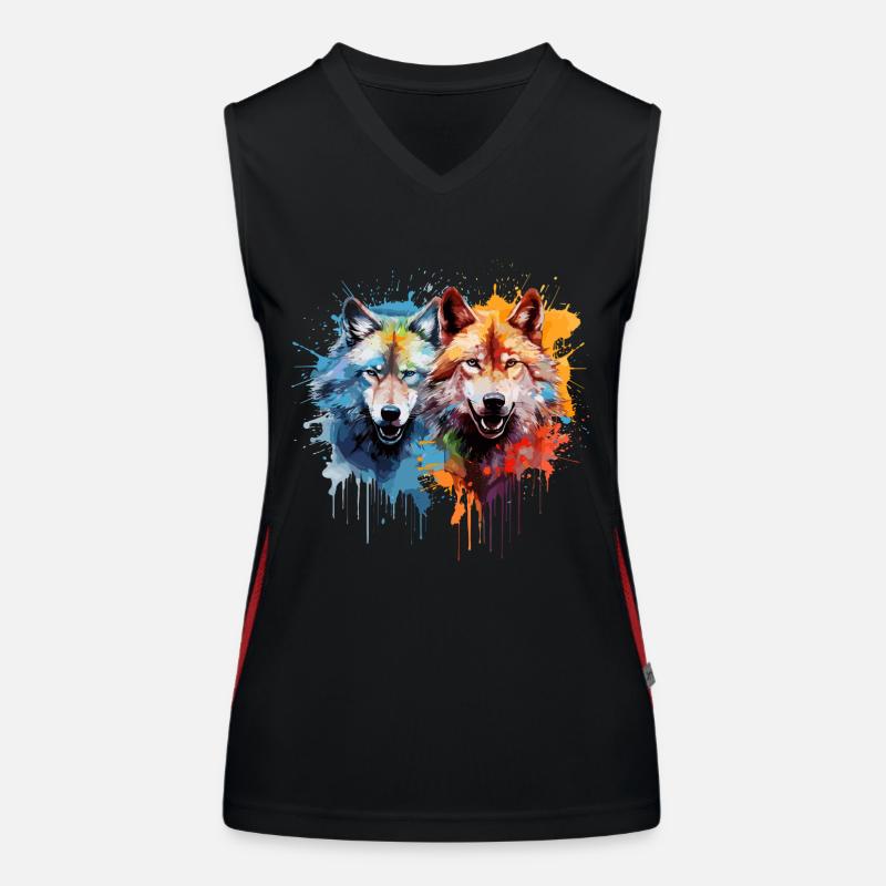 Two Wolves Women's Functional Contrast Tank Top