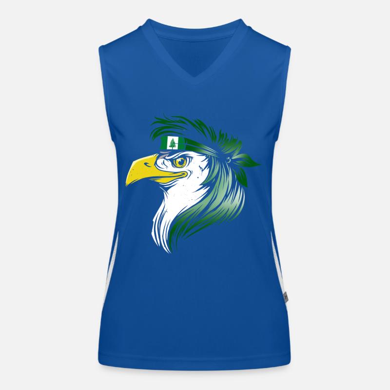 Norfolk Island Women's Functional Contrast Tank Top