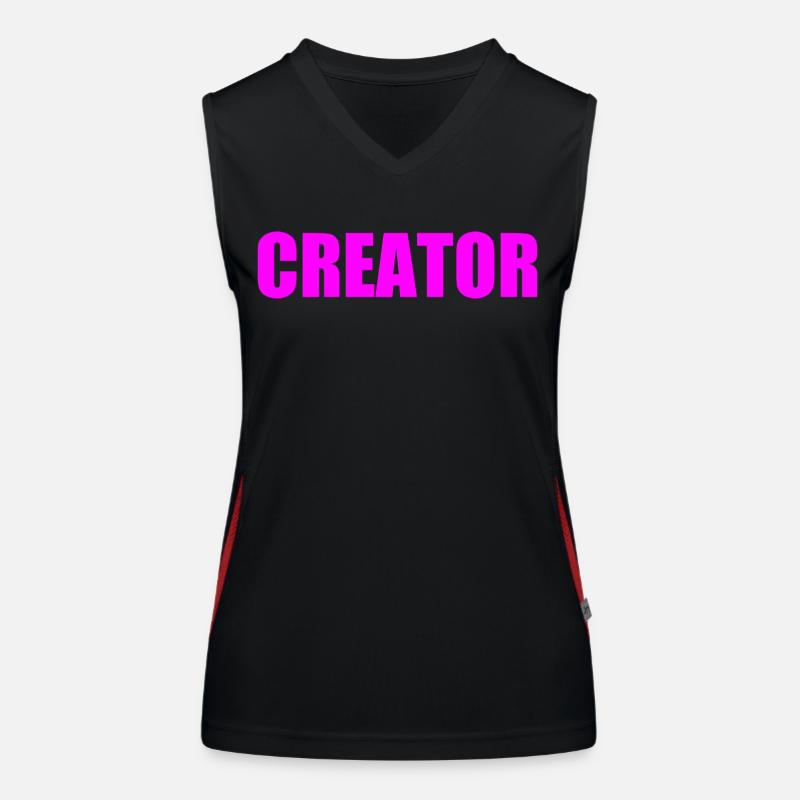 Creator Débardeur respirant contrasté Femme