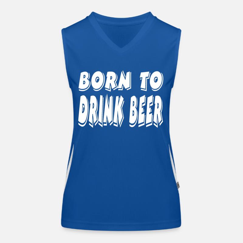 Beer Women's Functional Contrast Tank Top