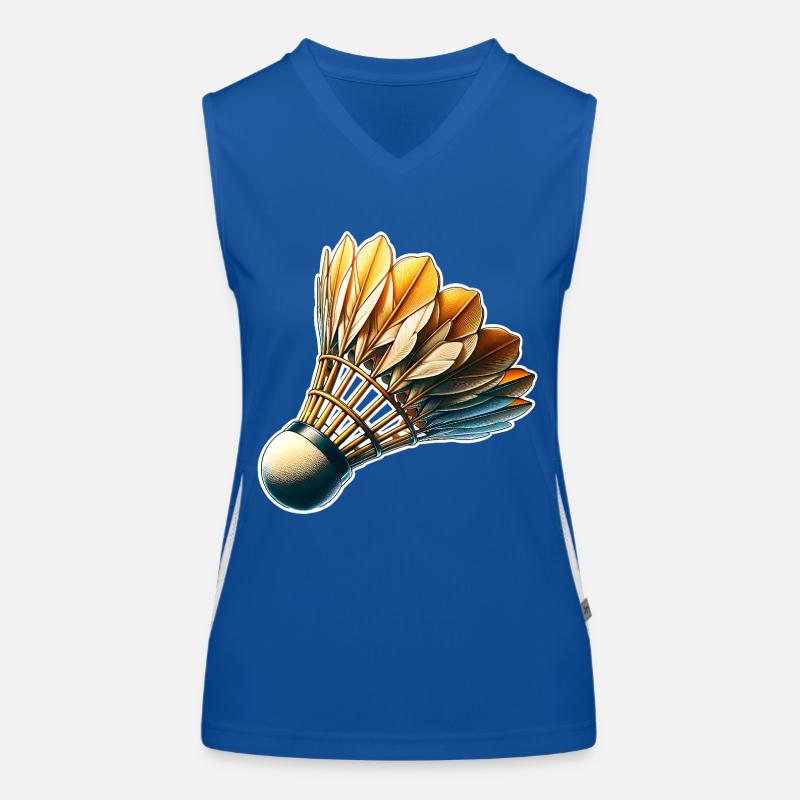Badminton Débardeur respirant contrasté Femme