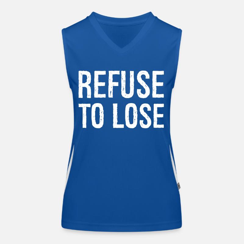 Refuser de perdre Débardeur respirant contrasté Femme