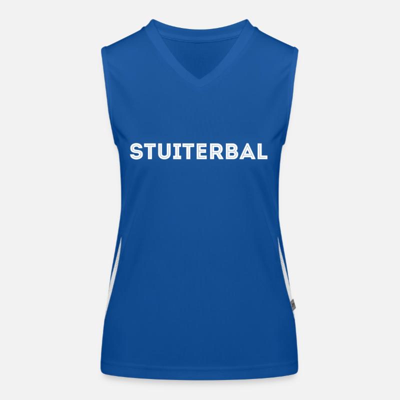 ADHS - Springender Ball Funktionelles Kontrast-Tank Top für Frauen