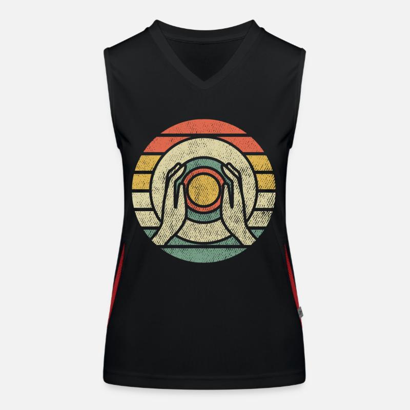 Ceramic Retro Kiln Pottery Potter Handcraft Gift Women's Functional Contrast Tank Top