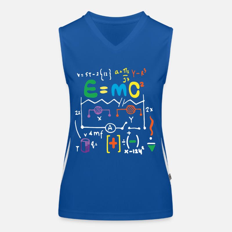 Formule de relativité physique Débardeur respirant contrasté Femme