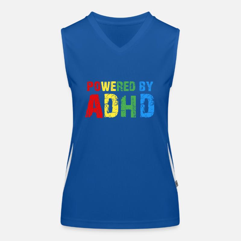 ADHS Funktionelles Kontrast-Tank Top für Frauen