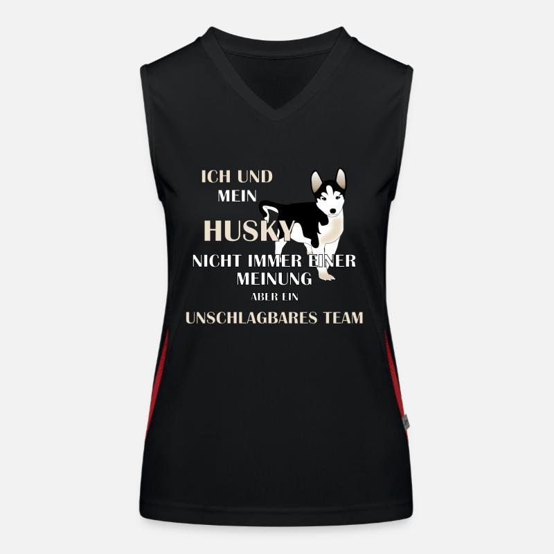 Husky Funktionelles Kontrast-Tank Top für Frauen