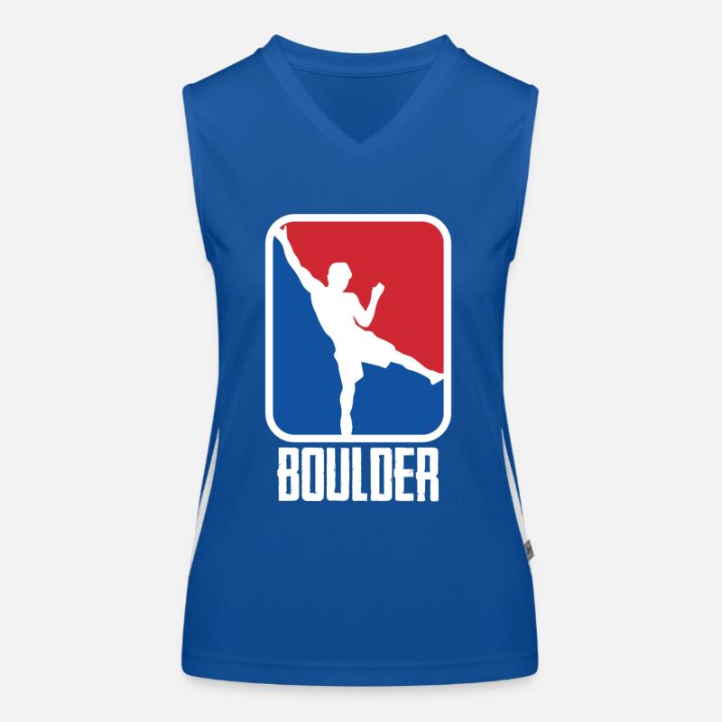 Bouldering Climbing Climbing Wall Climbers Mountains Women's Functional Contrast Tank Top