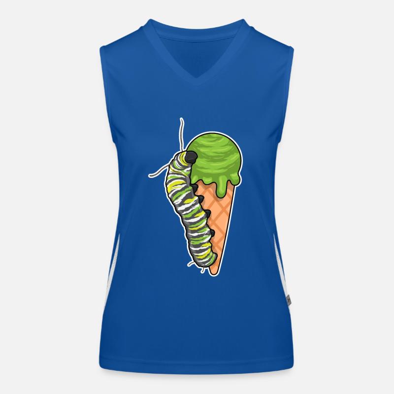 Glace de chenille Débardeur respirant contrasté Femme