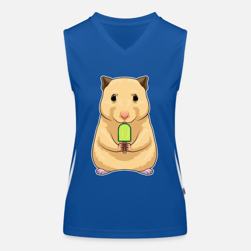 Hamster popsicles Women's Functional Contrast Tank Top