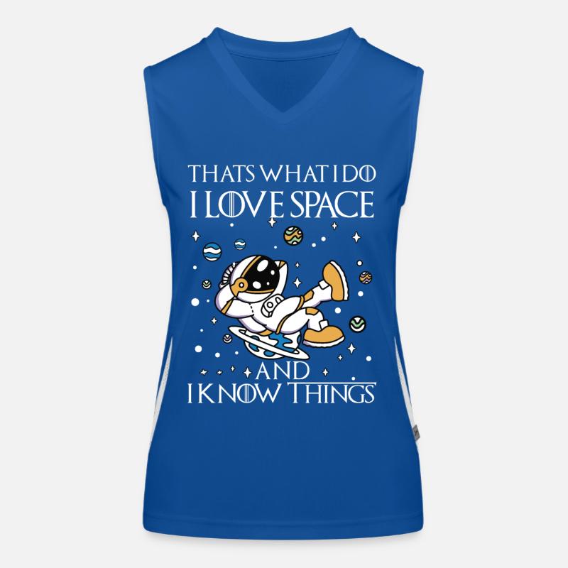 Space Planets Solar System Galaxy Milky Way Women's Functional Contrast Tank Top