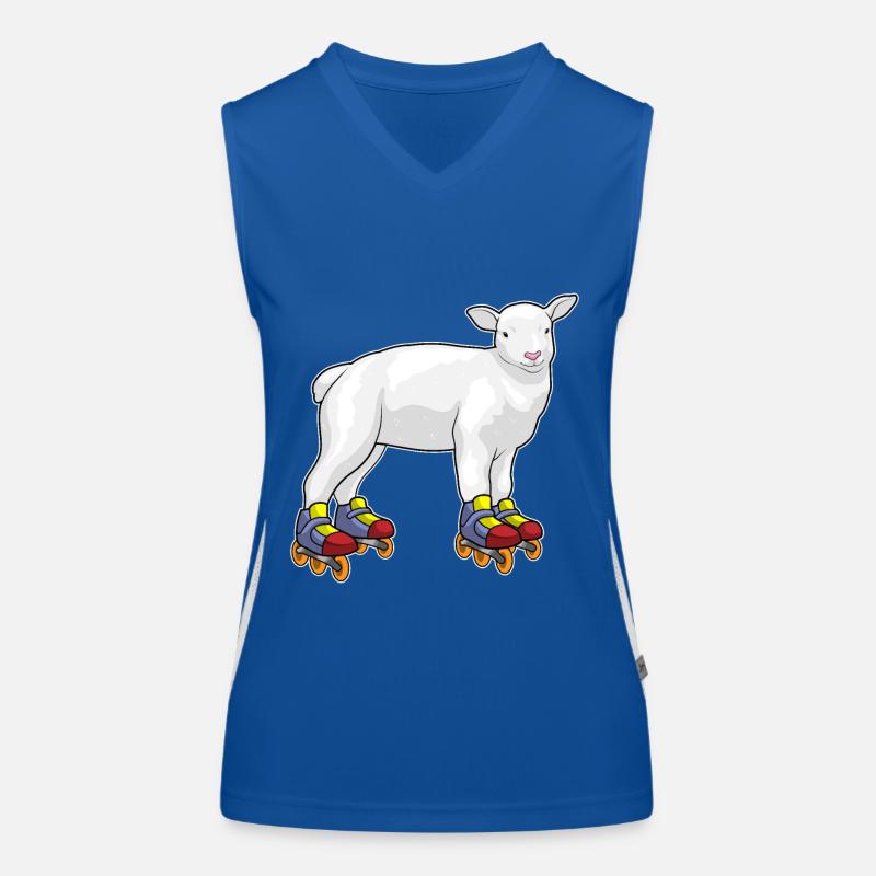 Patins à roues alignées Lamb Débardeur respirant contrasté Femme