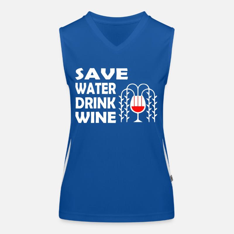 Bier Wein Whiskey Schnaps Alkohol Funktionelles Kontrast-Tank Top für Frauen