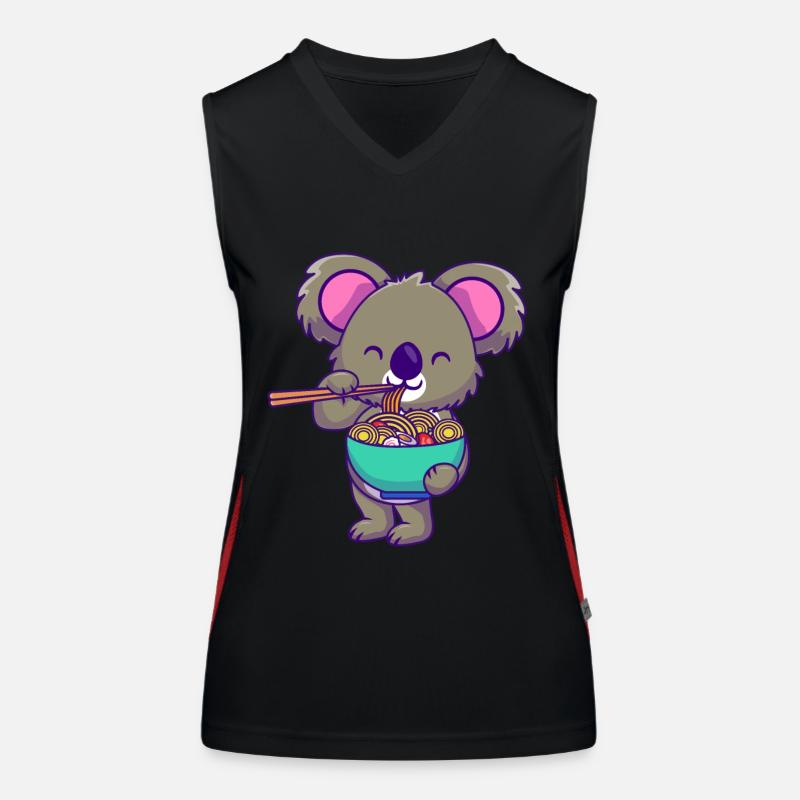 Koala lovers Women's Functional Contrast Tank Top