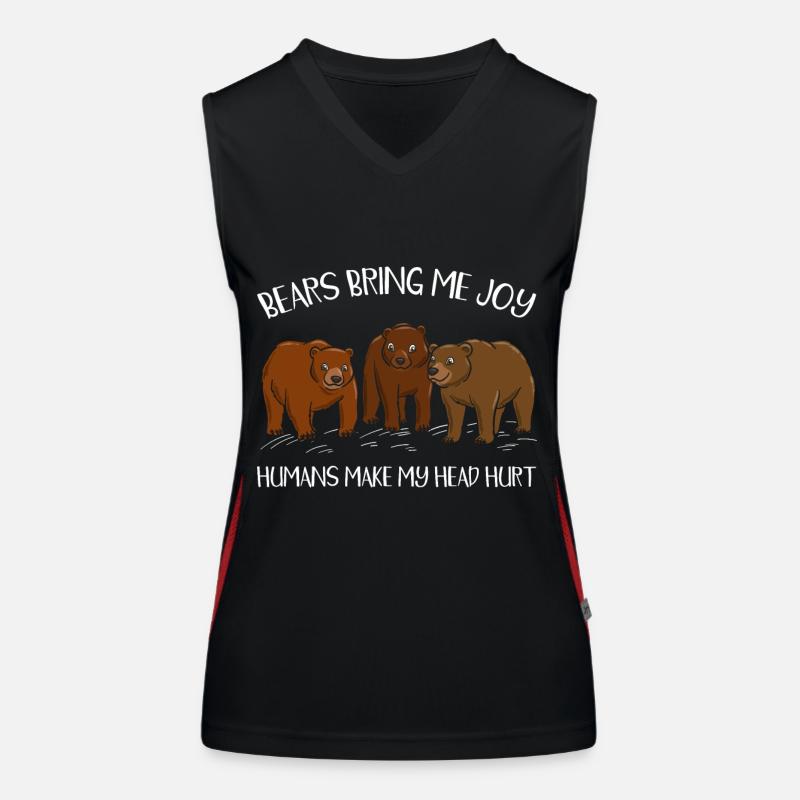 bring me headache Women's Functional Contrast Tank Top