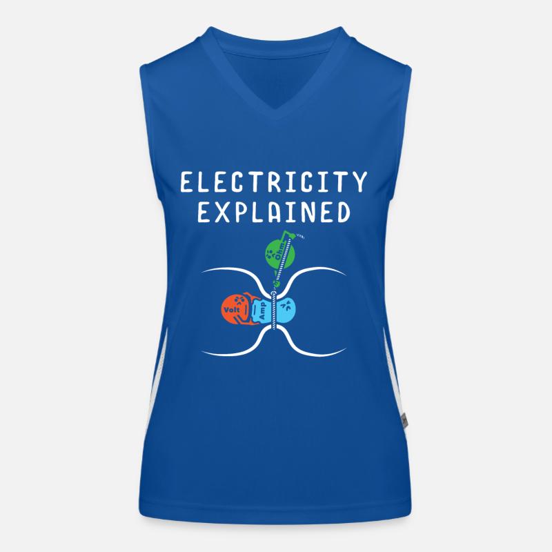 Natural Sciences Electrical Engineering Women's Functional Contrast Tank Top