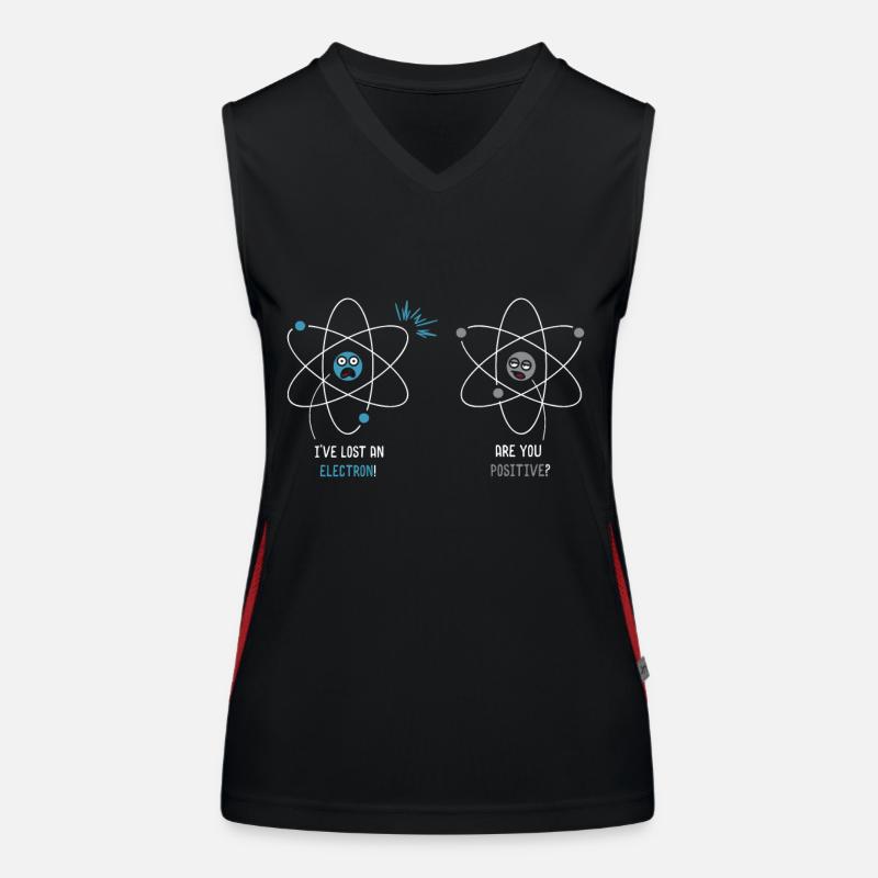 Quantenphysik Wissenschaft Formel Funktionelles Kontrast-Tank Top für Frauen