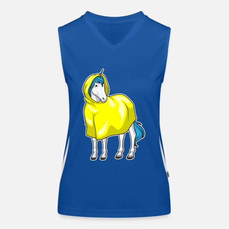 Unicorn Rain Jacket Women's Functional Contrast Tank Top