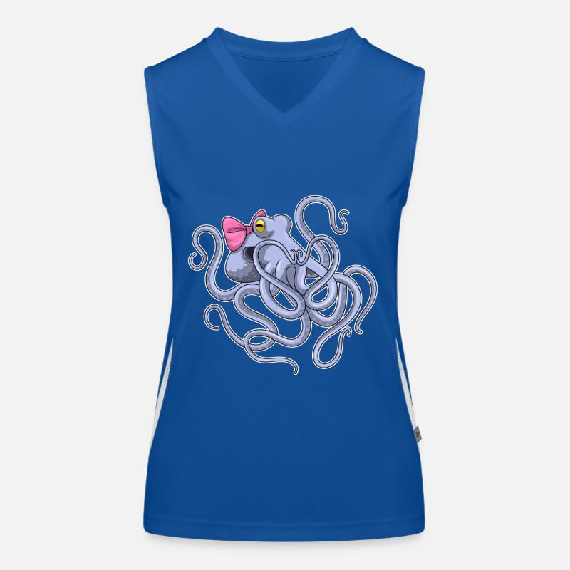 Octopus Loop Women's Functional Contrast Tank Top