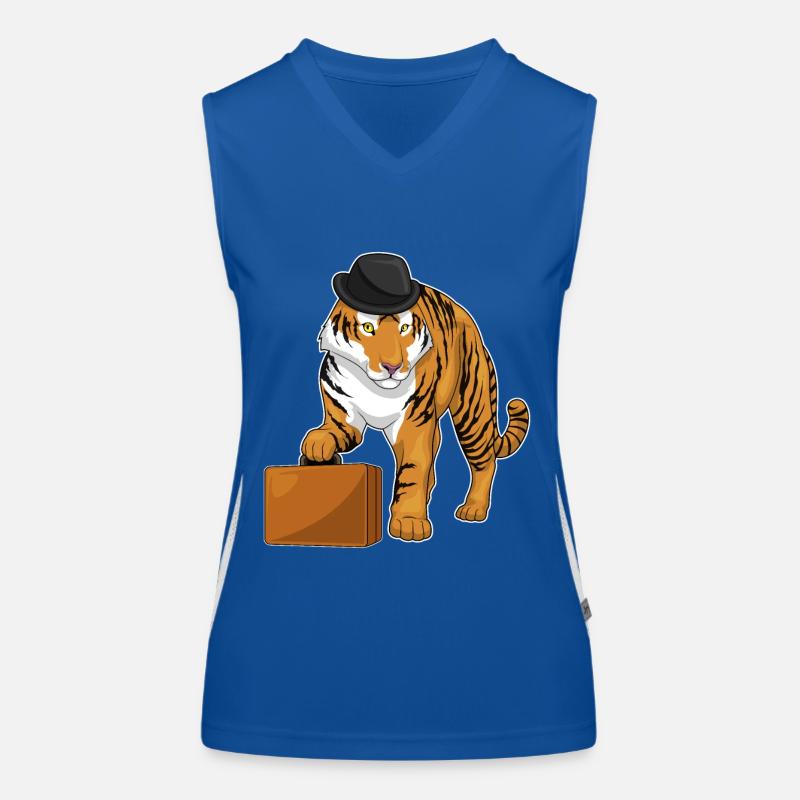 Porte-documents Tiger Débardeur respirant contrasté Femme
