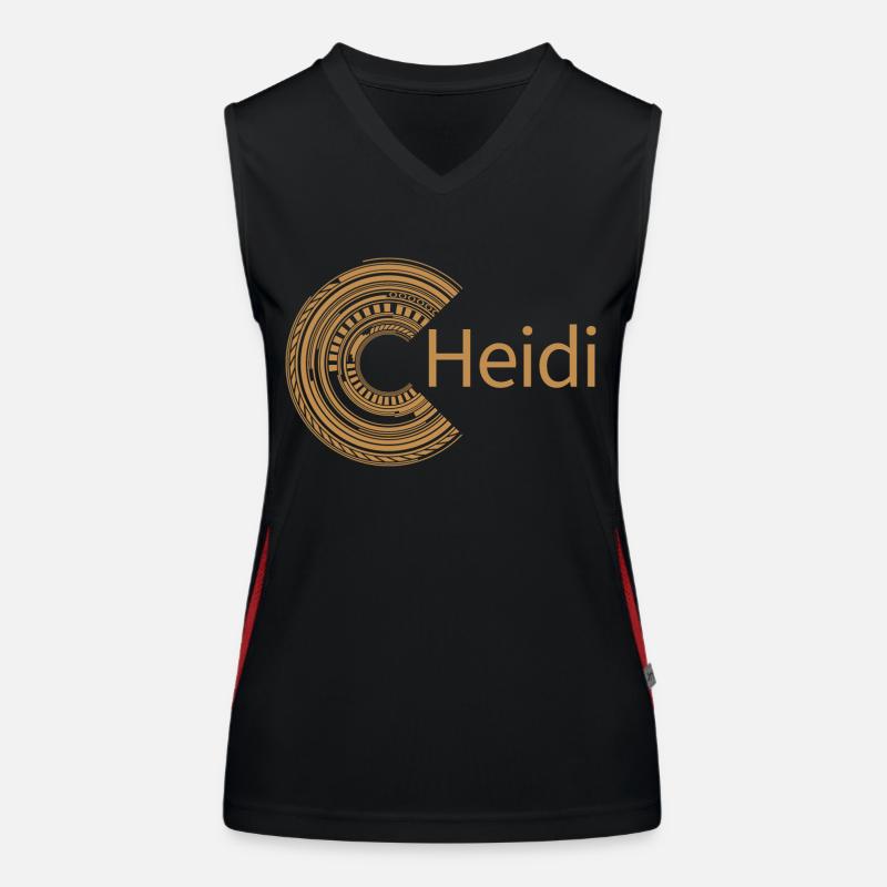 For Heidi Women's Functional Contrast Tank Top