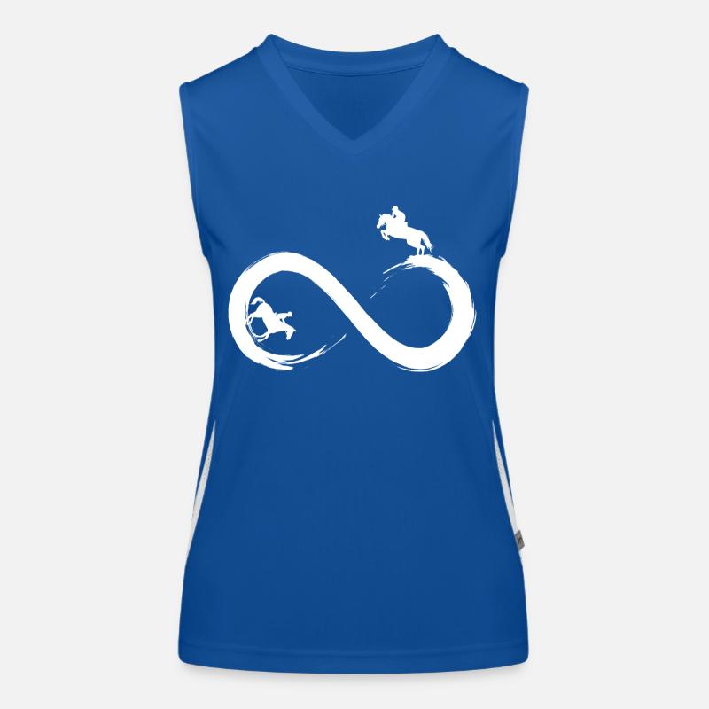 Endless riding Women's Functional Contrast Tank Top