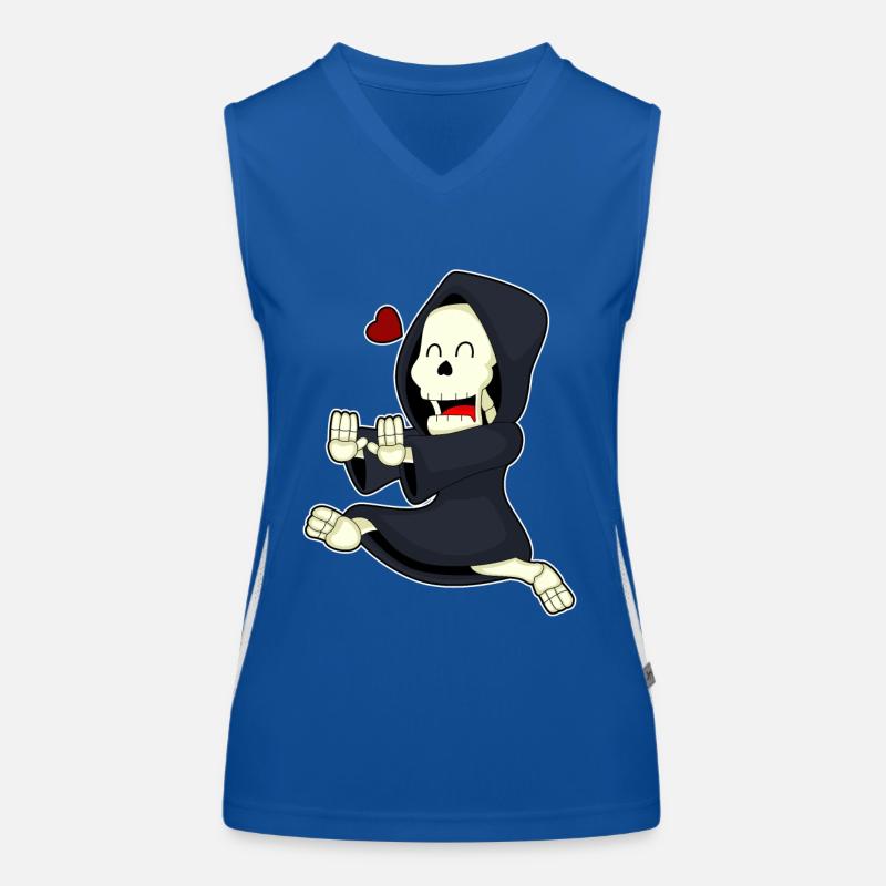 Skeleton Jogger Jogging Débardeur respirant contrasté Femme