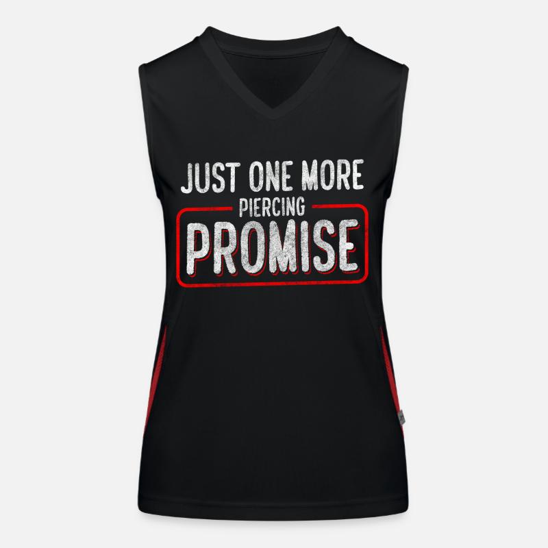 Piercing Needle Profession Body Women's Functional Contrast Tank Top