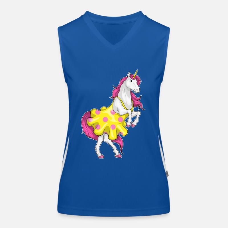 Robe licorne à pois Débardeur respirant contrasté Femme