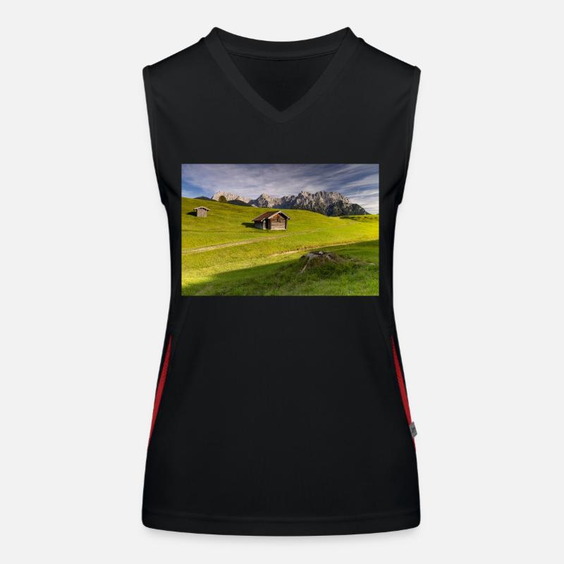 Humpback meadows Women's Functional Contrast Tank Top