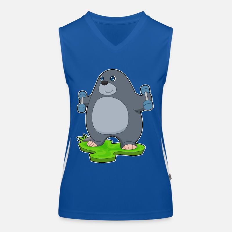 Mole Strength Training Dumbbell Women's Functional Contrast Tank Top